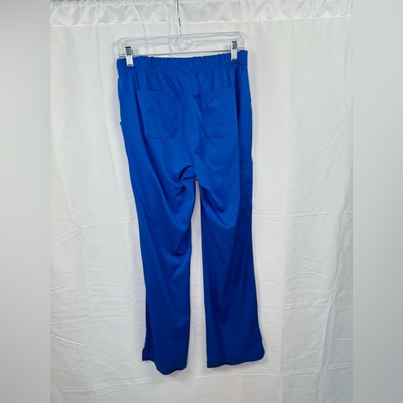 HH Works by Healing Hands Women's Rebecca Drawstring Flare Scrub Pant - Picture 3 of 6